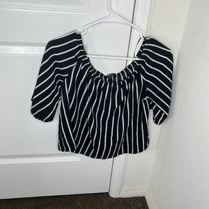 off the shoulder blouse